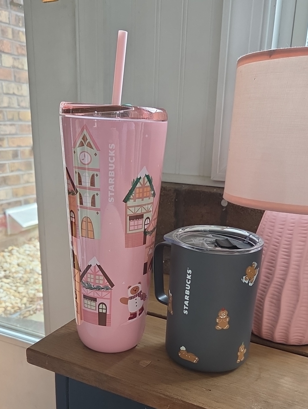 Starbucks Holiday 24 And 16 OZ Tumbler Bundle